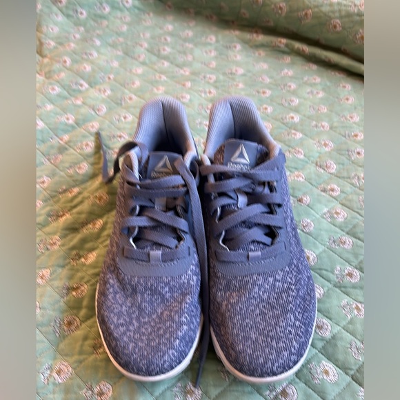 REEBOK CLOUDRIDE DMX 4 Indigo Denim Cheetah Print Walking Shoes Women’s 7.5 - Picture 10 of 14